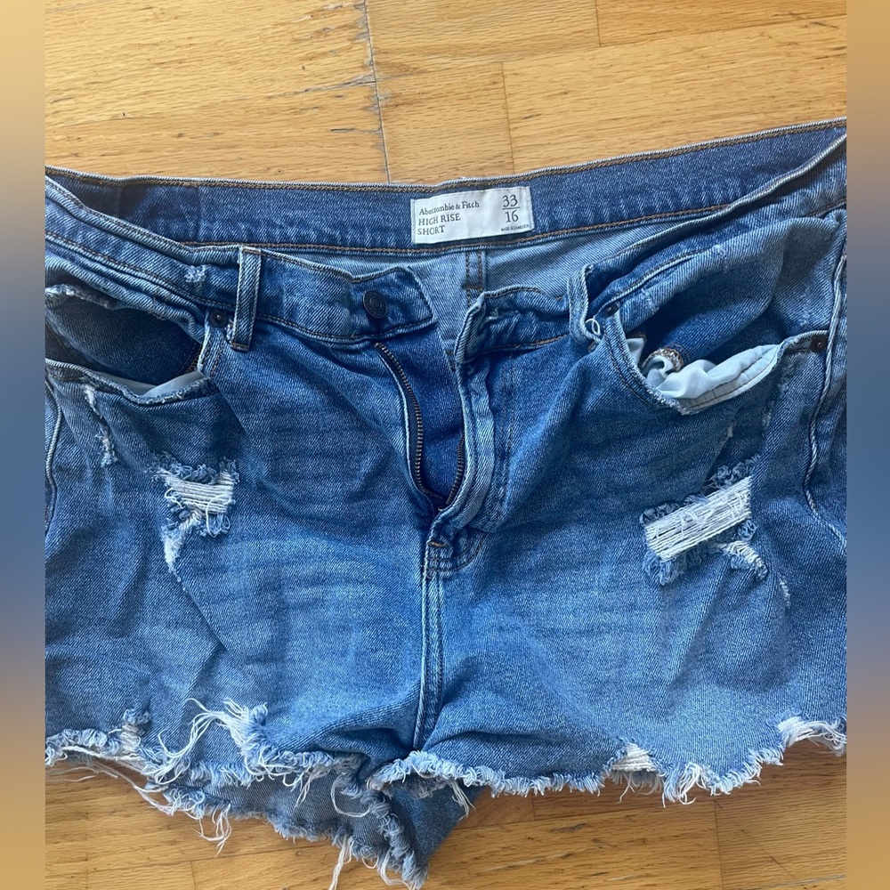 Abercrombie and Fitch Distressed shorts